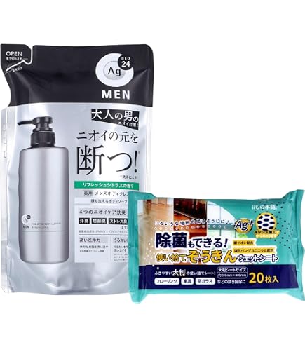 Amazon | エージーデオ24メン 薬用メンズボディクレンズ リフレッシュ