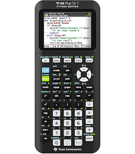 Amazon.co.jp: Texas Instruments TI-84 PLUS CE Graphing