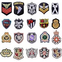 Amazon.co.jp: 20Pcs 刺しゅうパッチ アイロンワッペンセット