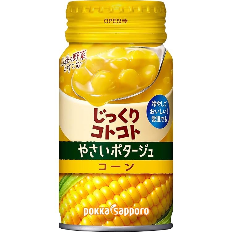 Amazon.co.jp: ポッカサッポロ じっくりコトコト とろ～りコーン 190g