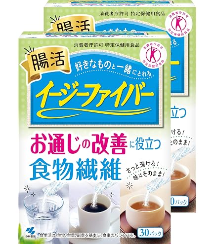 Amazon | 小林製薬 イージーファイバー ダイエット 30パック 2箱セット