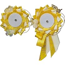 Amazon | PandaSays 缶バッジ用ロゼット 手作りリボン 痛バッグ