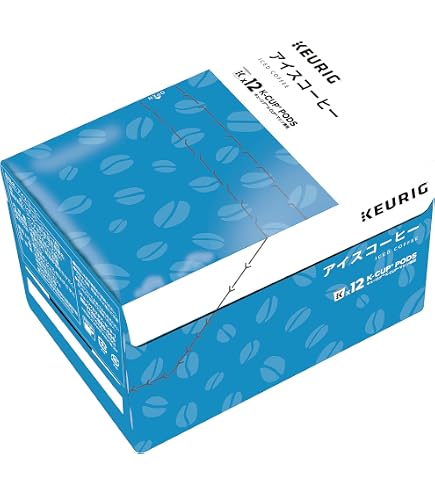 Amazon.co.jp: Keurig(キューリグ) アイスコーヒー (10g×12個入) 8箱