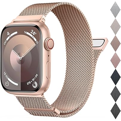 Amazon.co.jp: Apple Watch Band - 46mmケース用ゴールドミラネーゼ