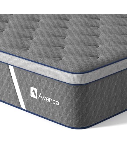 Amazon.co.jp: Avenco マットレス セミダブル しっかり硬め 厚さ20cm