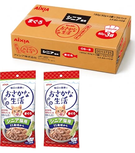 Amazon.co.jp: おさかな生活 アイシア かつお 180g 24個セット