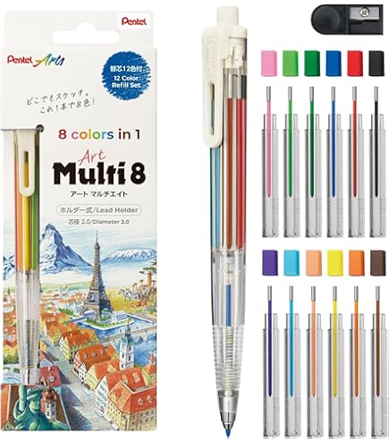 筆記具 8 プラチナ萬年筆 ダブルアクション 本革巻き3機能複合筆記具 [黒＋赤＋