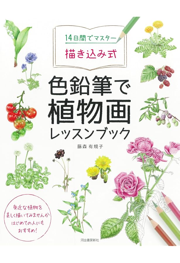 野村陽子のボタニカルアートレッスンブック 色えんぴつで描く 【公式通販】