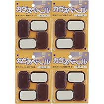 ニチアス カグスベール スポンジタイプ シール付き 長方形 4個入 ブラウン 81lo3TYIYZL._AC_UL210_SR210,