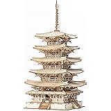 Amazon つくるんです 日本公式販売 日本語説明書付 Robotime 3d ウッドパズル Tgn02 五重塔 立体パズル おもちゃ