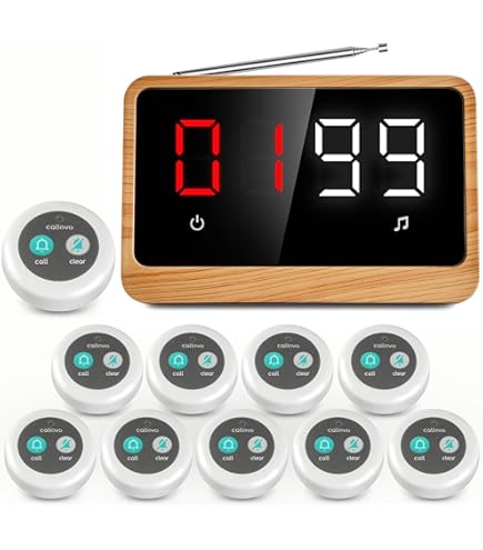 Amazon.co.jp: Callovo 呼び出しベル 飲食店 業務用 ワイヤレス