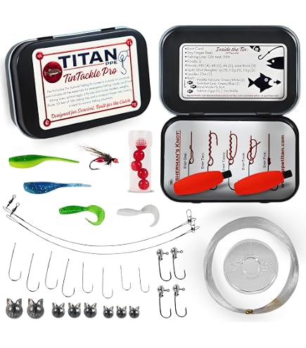 Operation Mini Fishing Kit Bulk – Great For Christmas Shoebox Gifts, Emergency Survival, Stocking Stuffers & Beginner Anglers