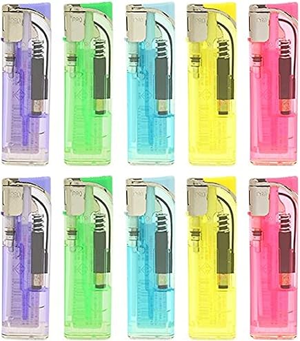 Amazon.co.jp: (フリント式ライター)合計5個 電子ライター/使い捨て