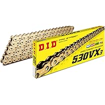 DIDチェーン　530 112Ｌ　530vx3 バイクチェーン 530ZVM-X2-110ZB G&G 530ZVM-X2 DID リンク数110 - 【通販
