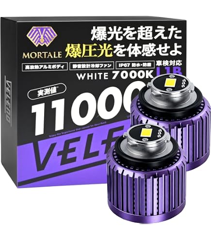 Amazon | VELENO ゼログレア 爆光 一体型 LED フォグランプ ユニット