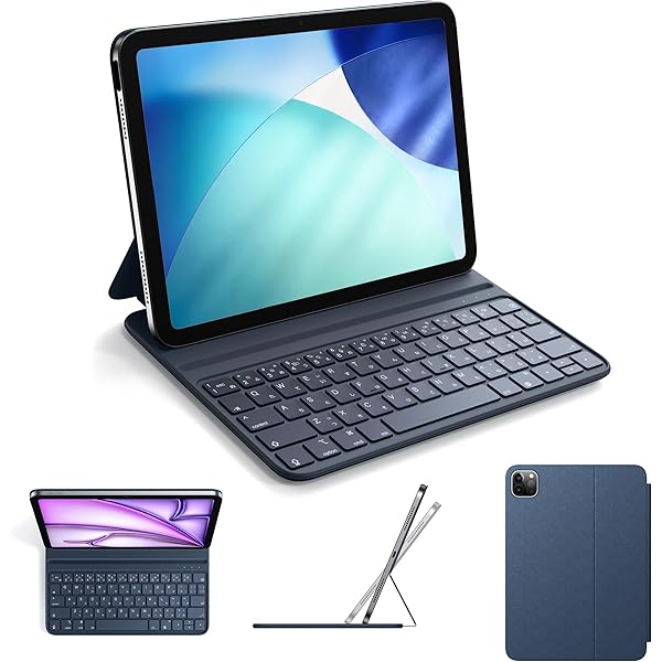 決まりました。極美品！キーボード付き☆iPad Air4 64GB Wi-Fi+Cellular モデル+Apple Smart KeyboardFolio セット品☆ Amazon | マジックキーボード GOOJODOQ 2024 iPad Air6(M2) 11inch対応