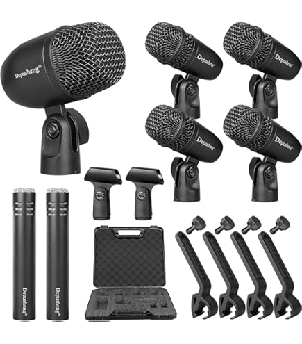 配信機器・PA機器・レコーディング機器 PreSonus DM-7 Drum Mic Set DM-7 Complete Drum Microphone Set for Recording and Live