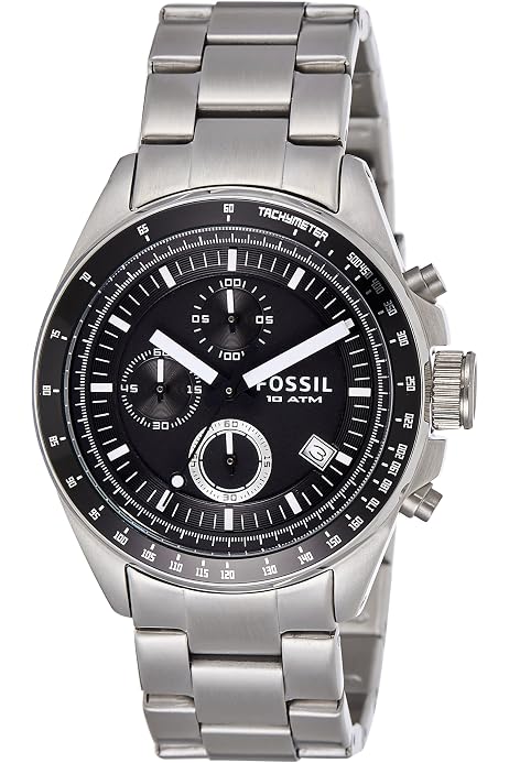 FOSSIL Fb-01 Silver Analog Watch FS5668 
