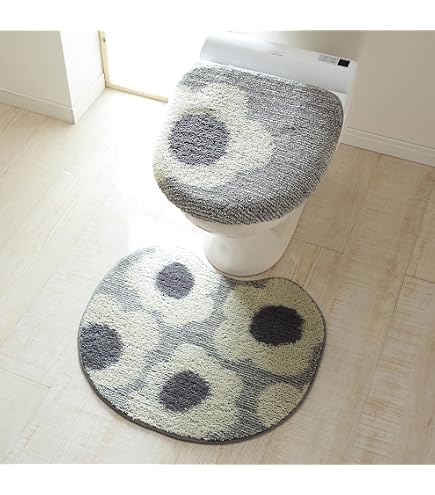 Amazon｜Cute Minor トイレマットおしゃれトイレマット2点セット吸水