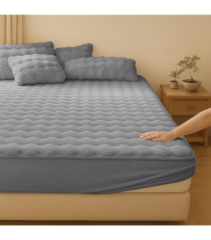 Amazon｜ボックスシーツ セミダブル 冬 あったか ボックスベッドシーツ