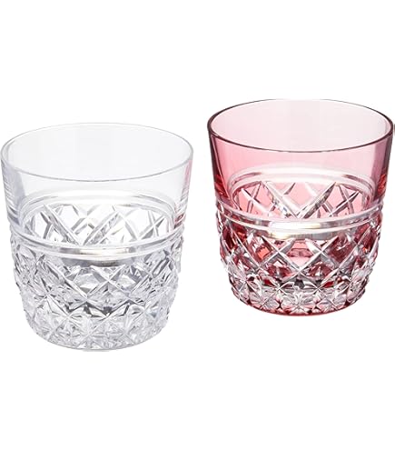 Amazon.co.jp: カガミクリスタル(Kagami) 冷酒杯 青 120cc 江戸切子