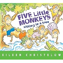 Five Little Monkeys Jump in the Bath : Christelow, Eileen: Amazon