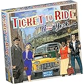 Days of Wonder Ticket to Ride - New York Board Game, Multicolor, us:one Size