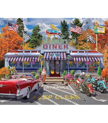 ジグソーパズル　アメリカ　　b Amazon.co.jp: (ホワイトマウンテンパズル ) White Mountain