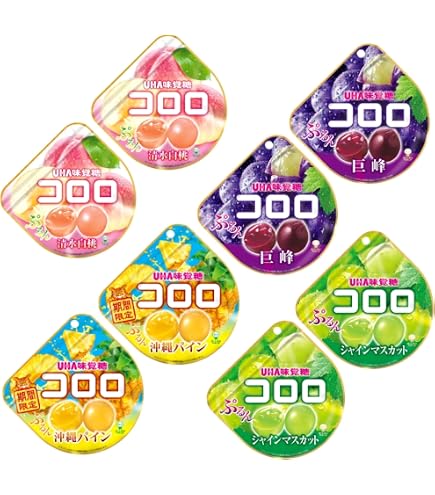 UHA ぷるん コロロ巨峰味 ×100個 Amazon | UHA味覚糖 コロロ 巨峰 48g ×3袋 グミ ぷるん | ノーブランド