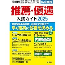 首都圏私立高校推薦・優遇入試ガイド2025年度用 | 晶文社学校案内編集