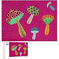 MOMA - 計3個　草間彌生 パズル　Yayoi Kusama ジグソーパズル Amazon.co.jp: パズル 草間彌生 ジグソーパズル 300ピース 500