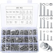 Amazon.co.jp: 六角ボルトとナットとワッシャー詰め合わせキット