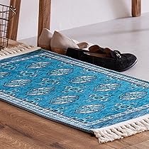 Gulfガルフの玄関マットサイズ径1M大きめです。 カシュクリ/大きめの玄関マットサイズ138×83cm - abraj（ア