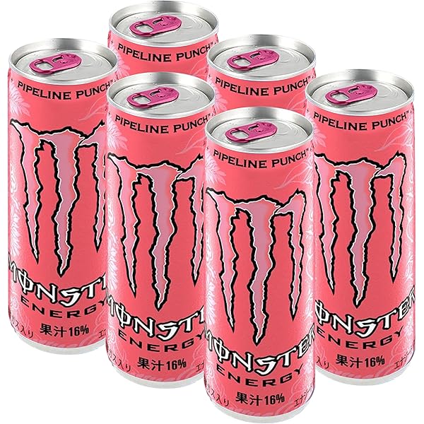 Amazon.co.jp: モンスター パイプラインパンチ 355ml x 6本