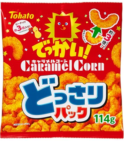Amazon.co.jp: 東ハト どっさりパック キャラメルコーン 114g×10入