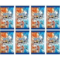 Amazon.co.jp: リボン コーラ＆ソーダシャーベット 10本 (8袋) : 食品