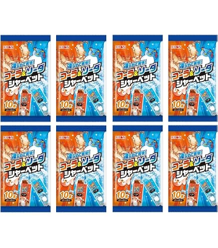 Amazon.co.jp: リボン 果汁100％フローズンシャーベット 9本 (4袋