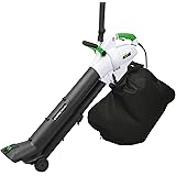 高儀 EARTH MAN ブロワバキューム GBW-1200A 【落ち葉・刈り葉をきれいに】【延長コード10m付属】【吸い込み+粉砕機能付】TAKAGI 枯れ葉 吹き飛ばし 吸い込み 1台2役 家庭用電源 AC100V 庭掃除