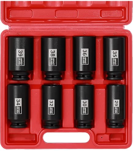 XZN Triple Square Spline Bit Socket Set - 10-Piece M4 To M18, Premium S2 & Cr-V Steel, With Storage Case - View #4
