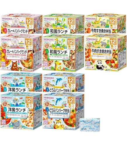 Amazon | 離乳食 (9ヶ月頃から) 栄養マルシェ ベビーフード 食べ比べ