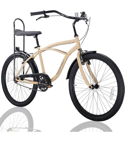 Amazon | Micargi Cougar GTS 26インチ ビーチクルーザー 自転車