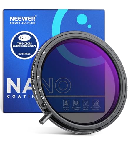 Amazon | 77mm 可変ニュートラルデンシティフィルター Canon EF 24