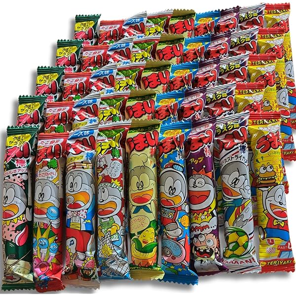 うまい棒の棒さん専用 Amazon.co.jp: 【45本セット】やおきん うまい棒 9種類 各5本 計45本