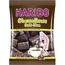 ハリボーチョコマシュマロ　HARIBO Chamallows 24袋入り ハリボー チョコマシュマロ chamallows Soft kiss share size