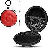 Newzerol 新販売 For ポケモンgo plusプラス収納ケース ポケモンGO Plus +用保護ケース 軽量 衝撃に強いEVA素材 カラビナとストラップ付き 紛失防止 ポゖボール型ケース