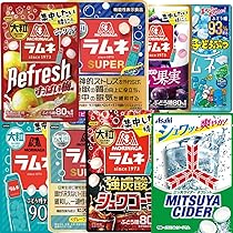 Amazon.co.jp: ラムネ 詰め合わせ アソート 【森永 大粒ラムネ