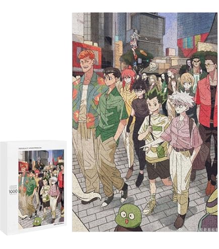 Amazon | ハンター×ハンター 木製 パズル 楽しいストレス解消 パズル