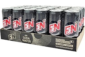 F&N Sparkling Club Soda Water 24 X 325ml