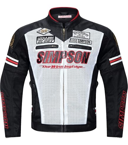 Amazon | シンプソン(SIMPSON) バイク用ジャケット Nylon Jacket