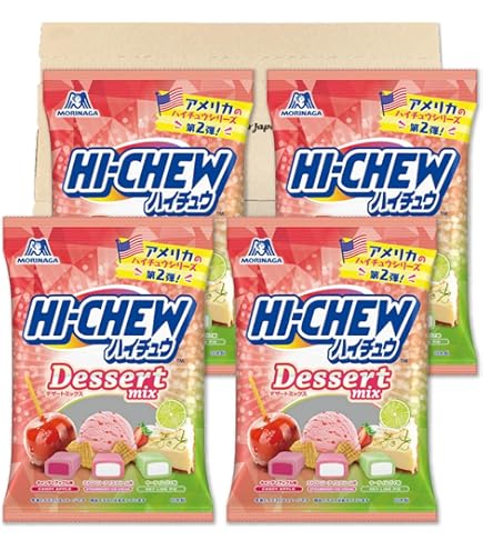 Amazon.co.jp: 森永製菓 ハイチュウ アソート デザートミックス 68g×2